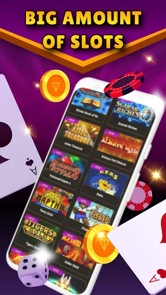 Скачать Slot Machines: Casino Slots на телефон — Безлимитные монеты и бонусы — скриншот 3