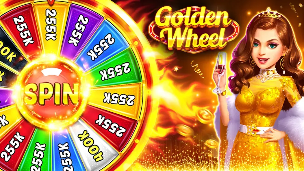 Скачать Lotsa Slots - Casino Games MOD APK — Безлимитные монеты и все бонусы — скриншот 1