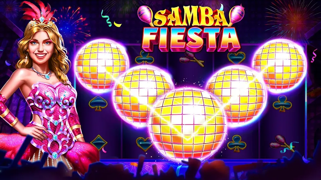 Скачать Lotsa Slots - Casino Games MOD APK — Безлимитные монеты и все бонусы — скриншот 2
