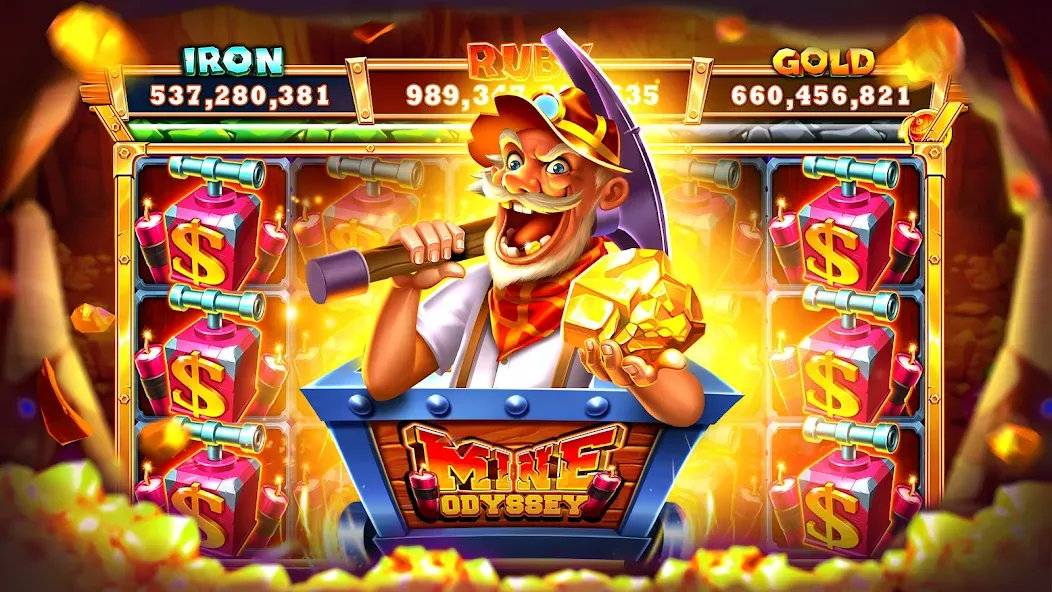 Скачать Lotsa Slots - Casino Games MOD APK — Безлимитные монеты и все бонусы — скриншот 4