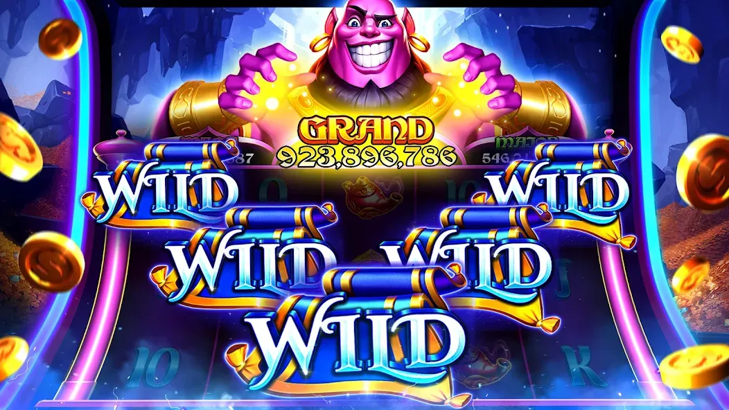 Скачать Lotsa Slots - Casino Games MOD APK — Безлимитные монеты и все бонусы — скриншот 5