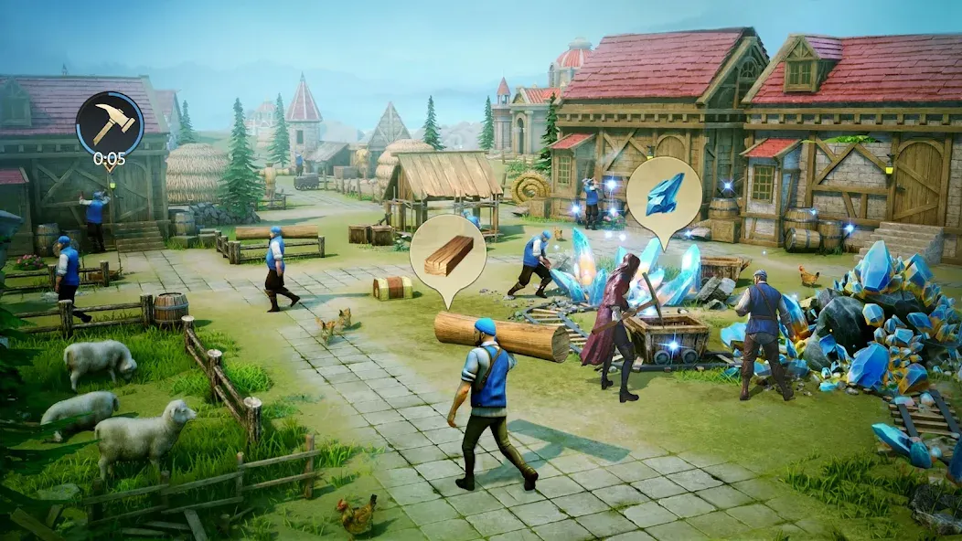 Guns of Glory: Lost Island на Андроид — Безлимитные ресурсы и ускоренное строительство — скриншот 4