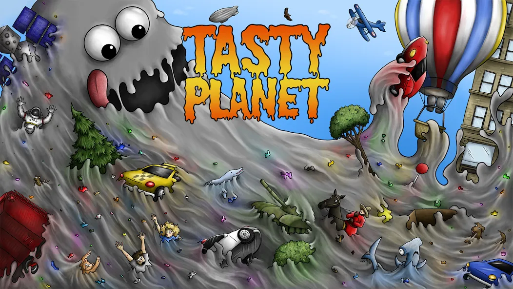 Tasty Planet Lite Mod APK Поглощение объектов без ограничений — Скачать на Андроид — скриншот 5 Tasty Planet Lite Mod APK Поглощение объектов без ограничений — Скачать на Андроид — скриншот 5