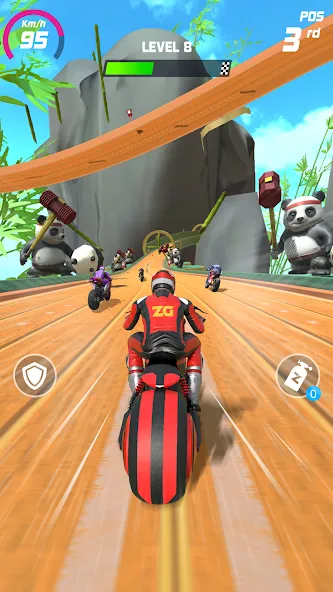Bike Race: Racing Game на Андроид — Мод Безлимитные деньги и открыты все уровни — скриншот 3