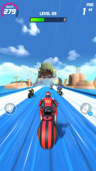 Bike Race: Racing Game на Андроид — Мод Безлимитные деньги и открыты все уровни — скриншот 5