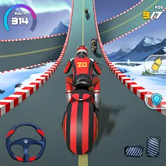 Bike Race: Racing Game на Андроид — Мод Безлимитные деньги и открыты все уровни