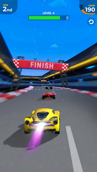 Скачать Car Race 3D: Car Racing — Безлимитные деньги и топливо — скриншот 2