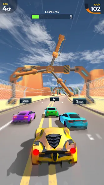 Скачать Car Race 3D: Car Racing — Безлимитные деньги и топливо — скриншот 4