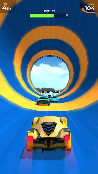 Скачать Car Race 3D: Car Racing — Безлимитные деньги и топливо — скриншот 5