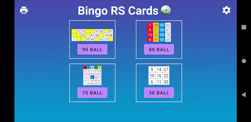 Скачать Bingo RS Cards — Модификация Без рекламы и бесконечные монеты — скриншот 1