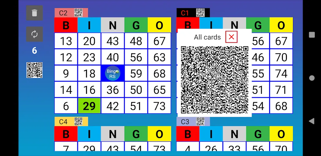 Скачать Bingo RS Cards — Модификация Без рекламы и бесконечные монеты — скриншот 3