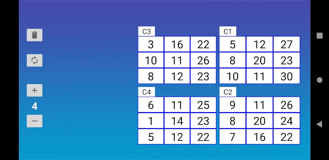Скачать Bingo RS Cards — Модификация Без рекламы и бесконечные монеты — скриншот 4