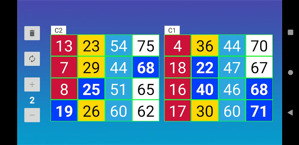 Скачать Bingo RS Cards — Модификация Без рекламы и бесконечные монеты — скриншот 5