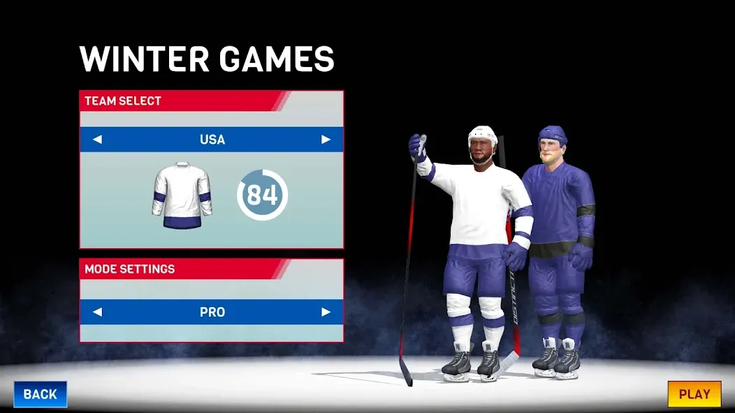 Hockey All Stars на Андроид — Безлимитные деньги и энергия — скриншот 4 Hockey All Stars на Андроид — Безлимитные деньги и энергия — скриншот 4