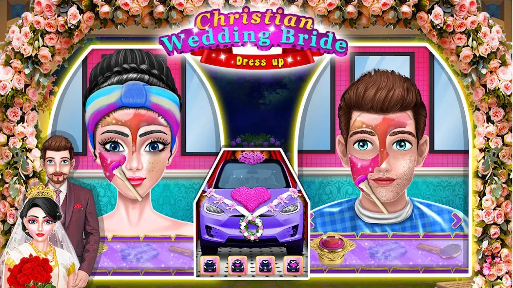 Indian Bride Makeup Games — Все наряды и макияж открыты — скриншот 3