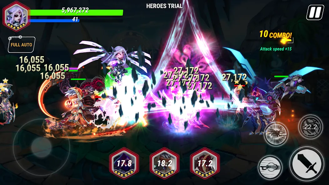 Heroes Infinity Premium — Мод: Безлимитные деньги и премиум доступ — скриншот 3