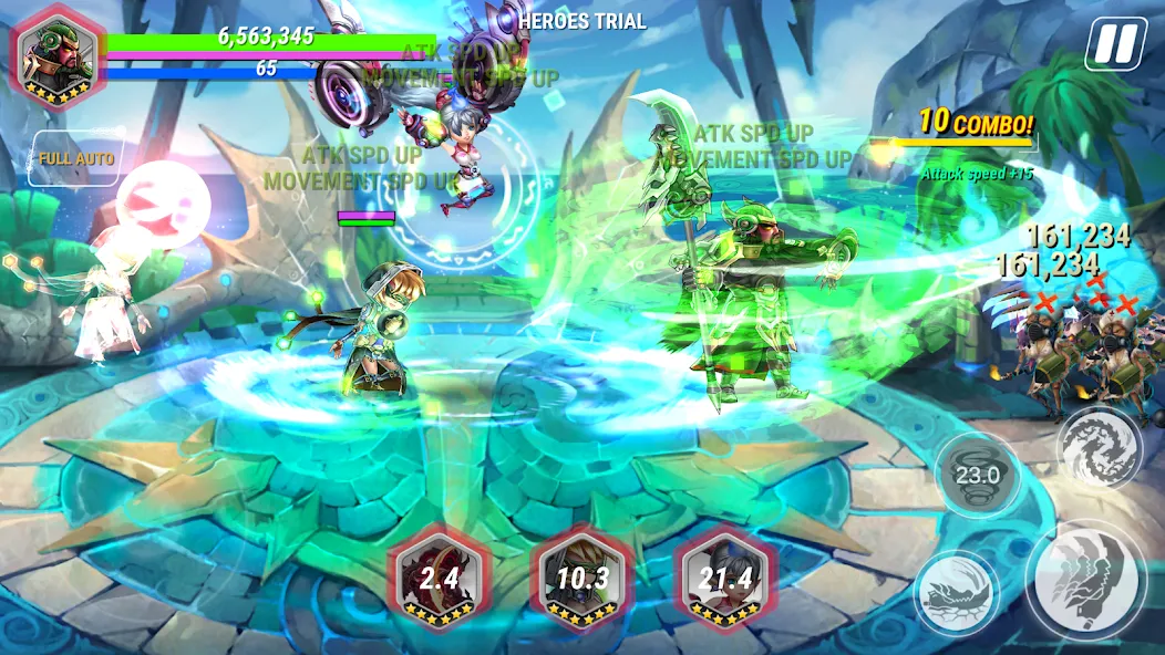 Heroes Infinity Premium — Мод: Безлимитные деньги и премиум доступ — скриншот 5