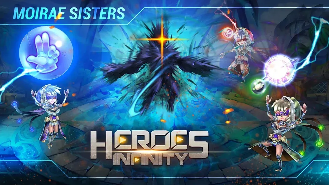 Скачать Heroes Infinity: Super Heroes на телефон — Безлимитные деньги и энергия — скриншот 3