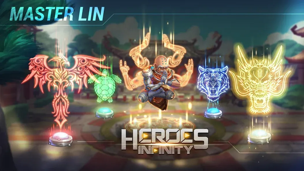 Скачать Heroes Infinity: Super Heroes на телефон — Безлимитные деньги и энергия — скриншот 4