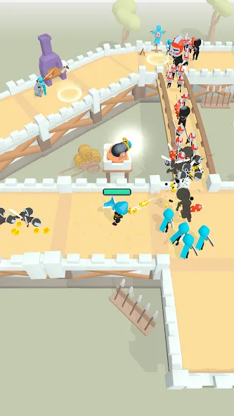 Взлом Wild Archer: Castle Defense — Безлимитные монеты и усиленный урон — скриншот 1