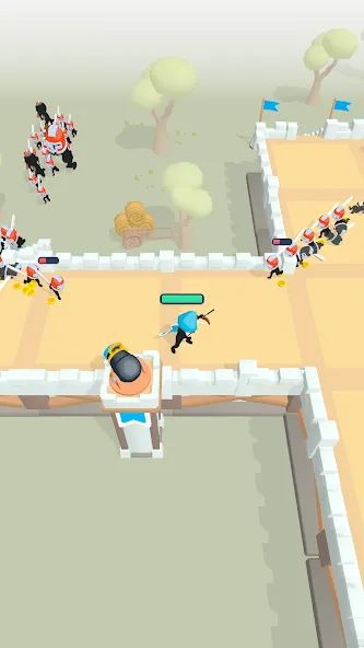 Взлом Wild Archer: Castle Defense — Безлимитные монеты и усиленный урон — скриншот 2