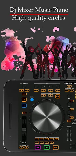 Dj Mixer Music Piano MOD APK на Android — Безлимитные деньги и все песни — скриншот 1