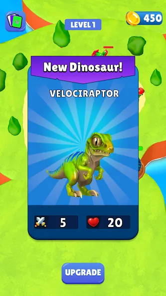 Скачать Dino Merge на Android — Много денег и алмазов — скриншот 5