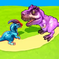 Скачать Dino Merge на Android — Много денег и алмазов