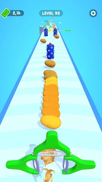 Potato Rush на Андроид — Мод Безлимитные монеты и ускоренная прокачка — скриншот 1
