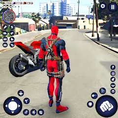 Скачать Miami Rope Hero Spider Game 2 — Последняя версия (Безлимитные деньги и оружие)