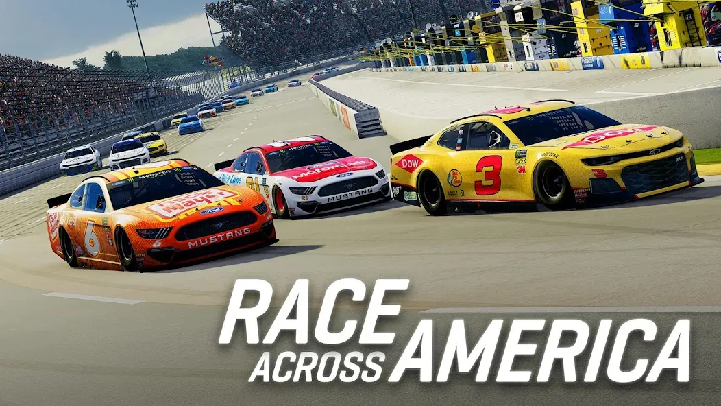 NASCAR Heat Mobile — Безлимитные деньги и все машины открыты — скриншот 1