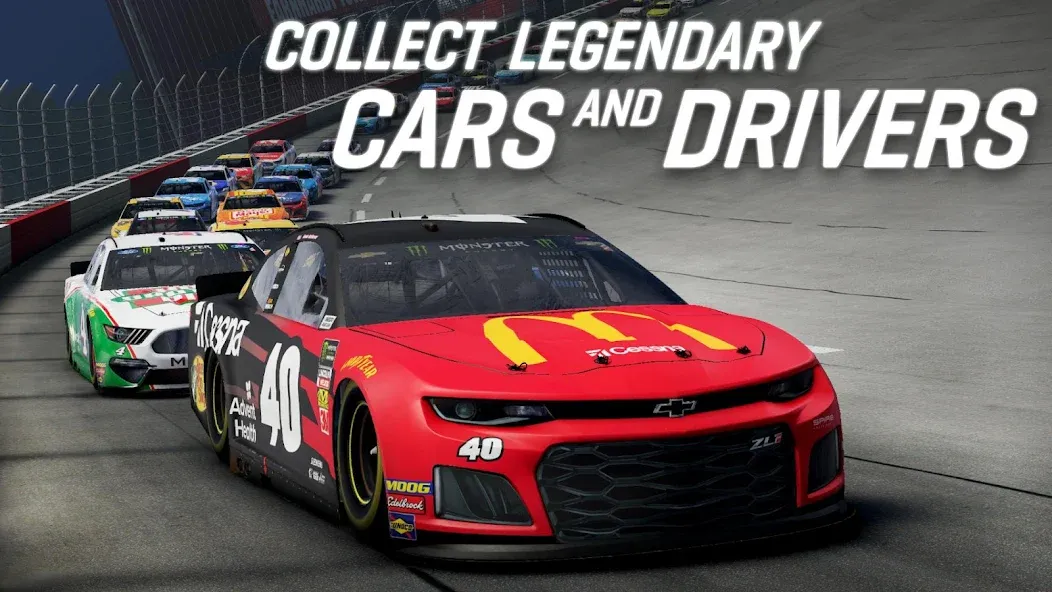 NASCAR Heat Mobile — Безлимитные деньги и все машины открыты — скриншот 3