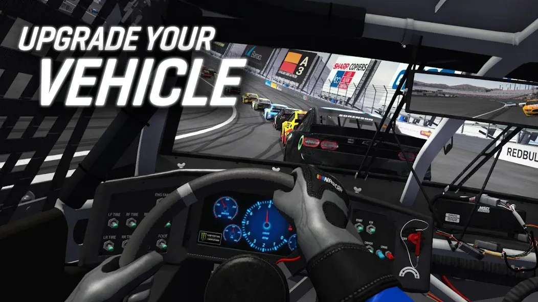 NASCAR Heat Mobile — Безлимитные деньги и все машины открыты — скриншот 4