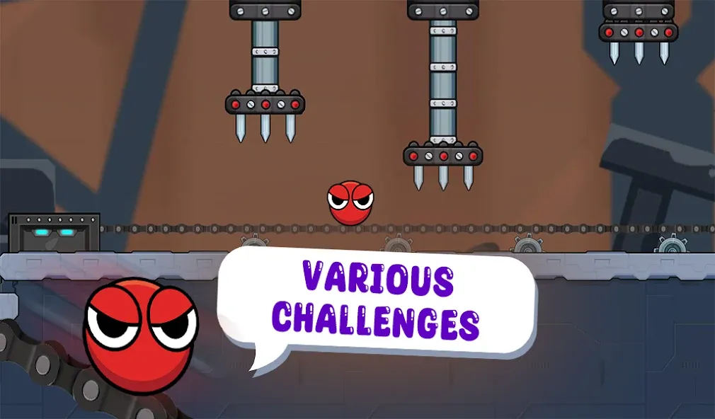 Bounce Ball 6: Roller Ball 6 MOD APK на Android — Безлимитные жизни и открыты все уровни — скриншот 5