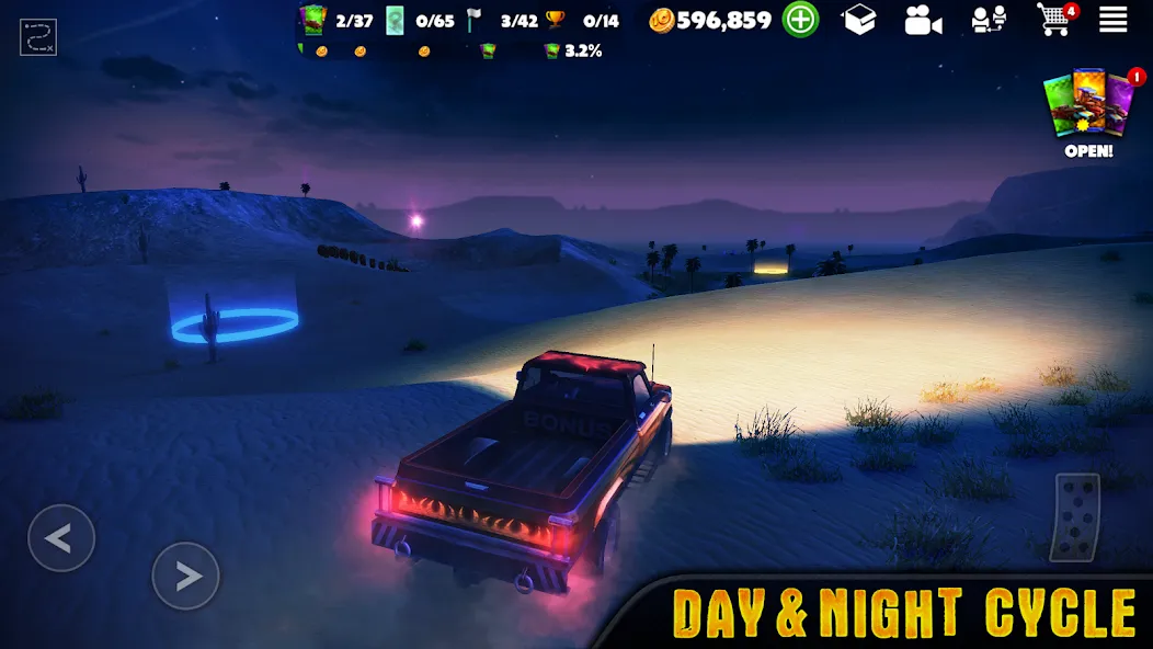 OTR - Offroad Car Driving Game MOD APK на Android — Безлимитные деньги и топливо — скриншот 4