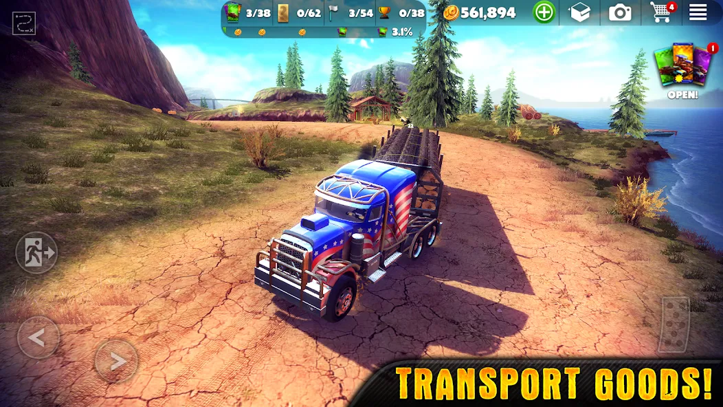 OTR - Offroad Car Driving Game MOD APK на Android — Безлимитные деньги и топливо — скриншот 5