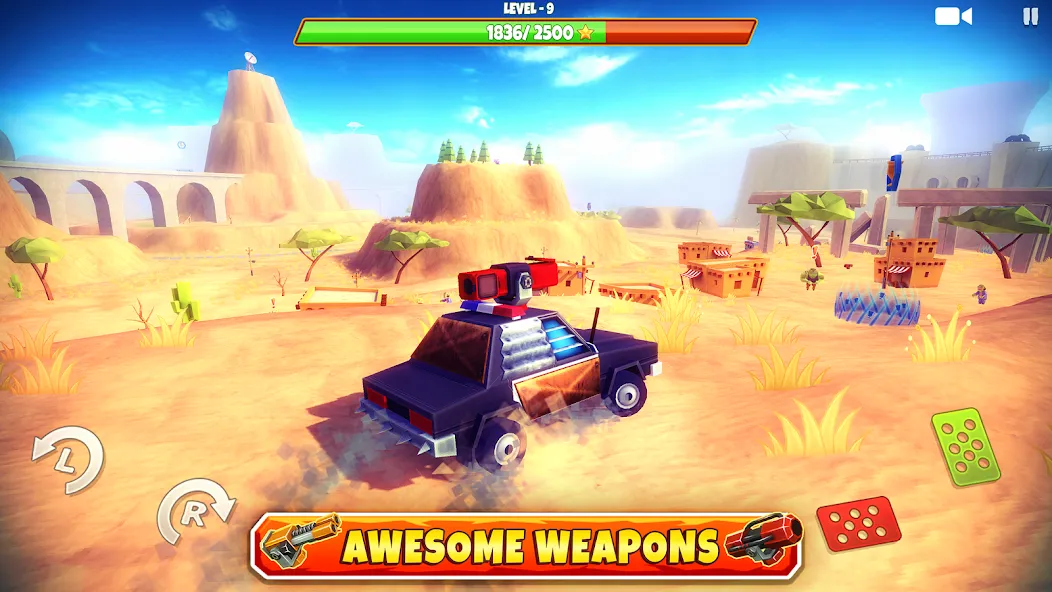 Zombie Offroad Safari MOD APK — Безлимитные деньги и боеприпасы — скриншот 4 Zombie Offroad Safari MOD APK — Безлимитные деньги и боеприпасы — скриншот 4