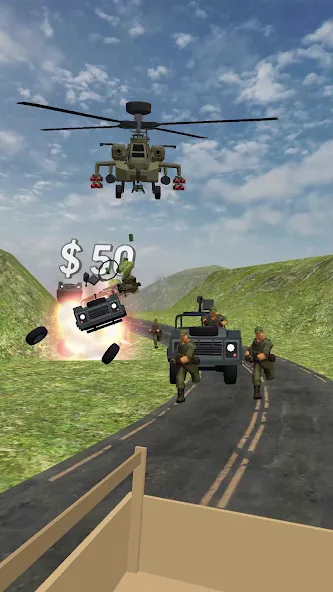 Rambo Shooter: Escape — Взломанная версия (Безлимитные патроны и здоровье) — скриншот 5