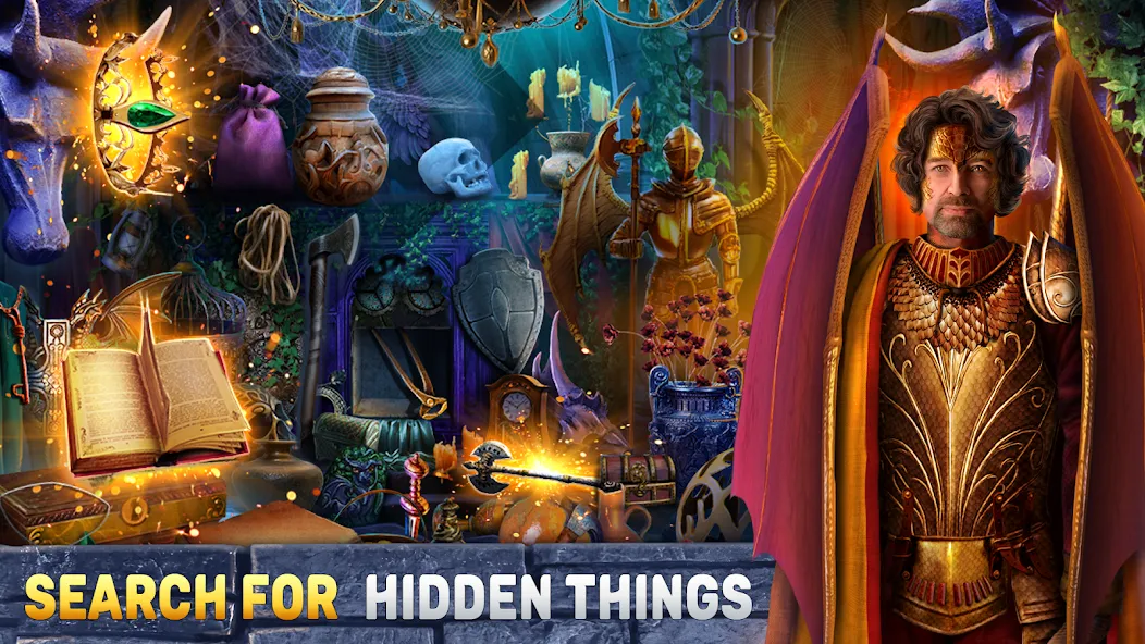 Скачать Enchanted Kingdom: Darkness — Модификация Безлимитные подсказки и пропуски — скриншот 4