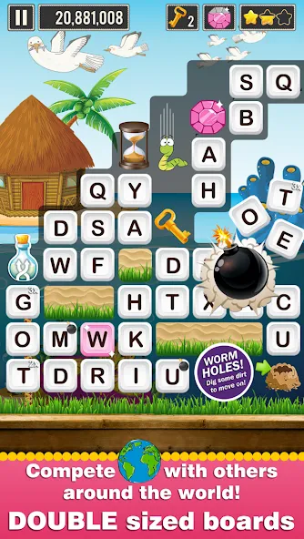 Скачать Word Wow Around the World на телефон — Безлимитные подсказки и жизни — скриншот 2