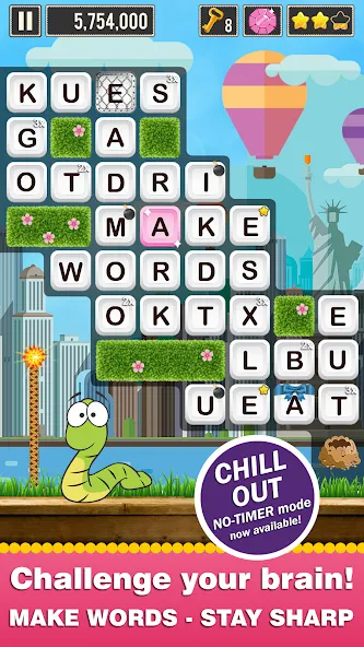Скачать Word Wow Around the World на телефон — Безлимитные подсказки и жизни — скриншот 5