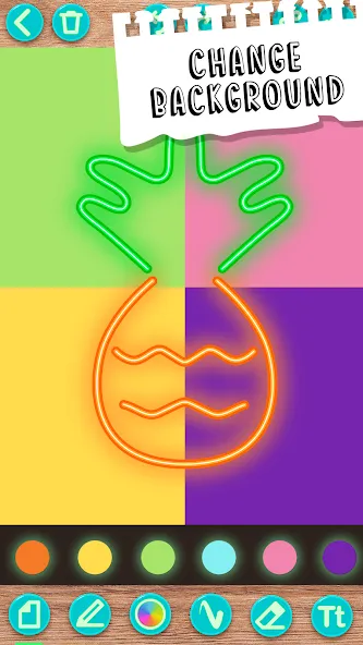 Скачать Draw Doodle - Kids drawing на телефон — Разблокированы все инструменты рисования — скриншот 5