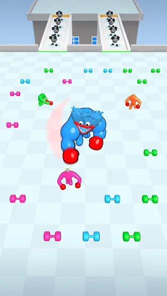 Скачать Punchy Race: Run & Fight Game — Последняя версия (Безлимитные деньги и энергия) — скриншот 3