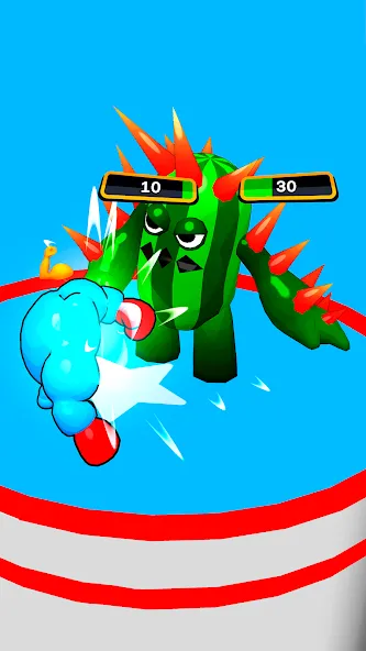 Скачать Punchy Race: Run & Fight Game — Последняя версия (Безлимитные деньги и энергия) — скриншот 5