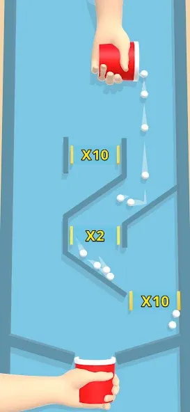 Bounce and collect MOD — Безлимитные мячи и легкий сбор на Андроид — скриншот 2