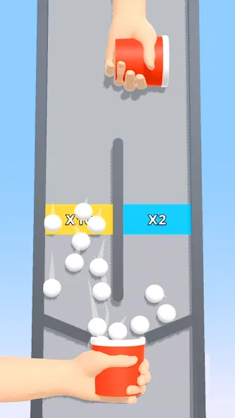 Bounce and collect MOD — Безлимитные мячи и легкий сбор на Андроид — скриншот 3