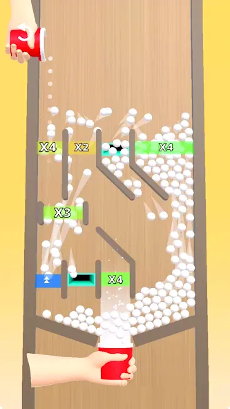 Bounce and collect MOD — Безлимитные мячи и легкий сбор на Андроид — скриншот 4