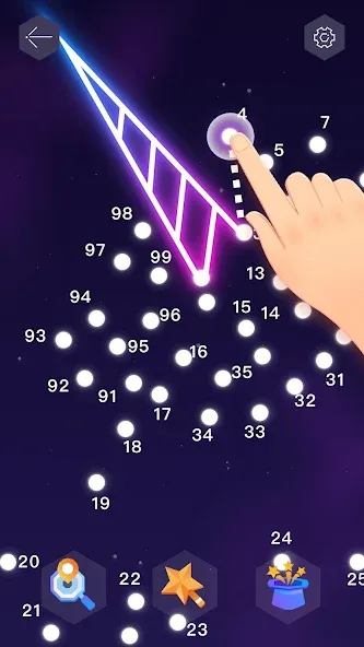 Dot it: Connect the Dots — Подсказки и все уровни открыты — скриншот 2