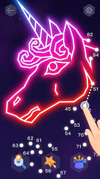 Dot it: Connect the Dots — Подсказки и все уровни открыты — скриншот 3