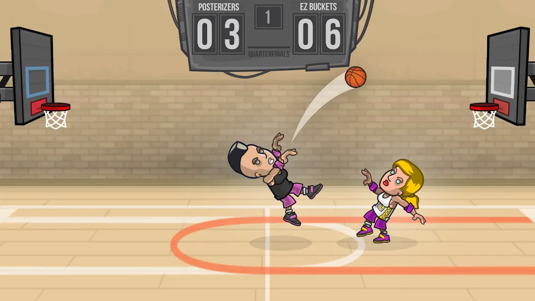 Скачать взломанную Basketball Battle — Безлимитные монеты и энергия — скриншот 4
